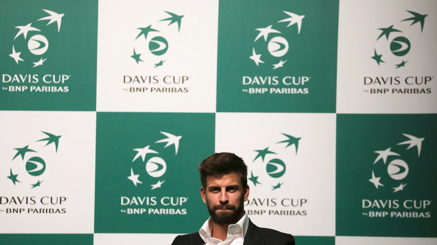 Gerard Piqué, en la presentación de la nueva Copa Davis Gerard Piqué, en la presentación de la nueva Copa Davis