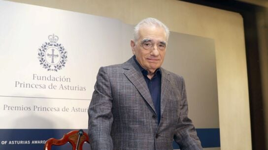 Martin Scorsese en un encuentro con los medios de comunicaci&oacute;n en Oviedo
