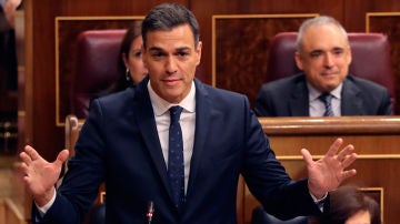 Pedro Sánchez en el Congreso