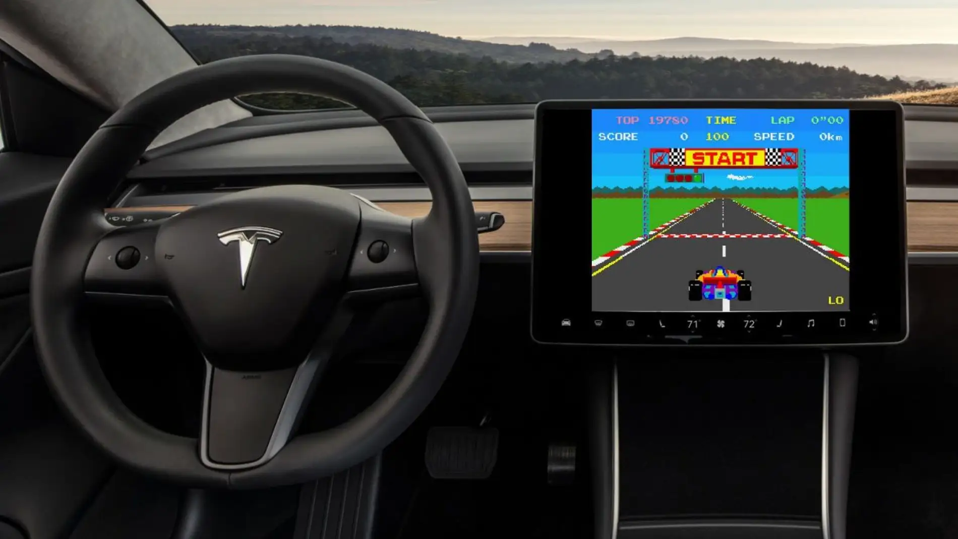 Tesla Atari versión 9 2018