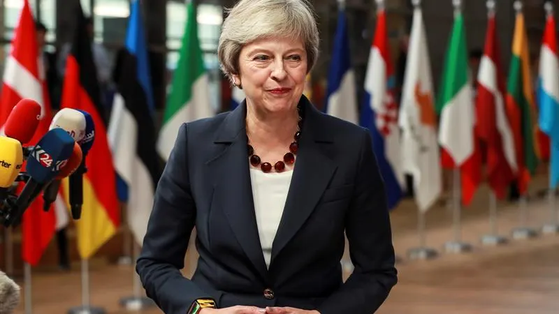 La primera ministra británica, Theresa May