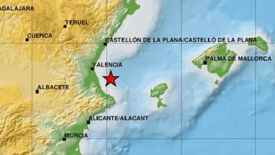 Terremoto en el Golfo de Valencia Terremoto en el Golfo de Valencia