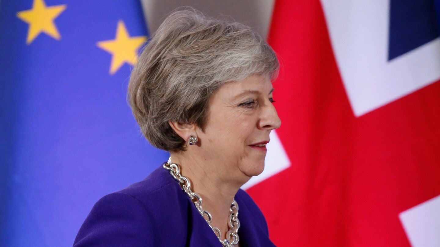La primera ministra brit&aacute;nica, Theresa May