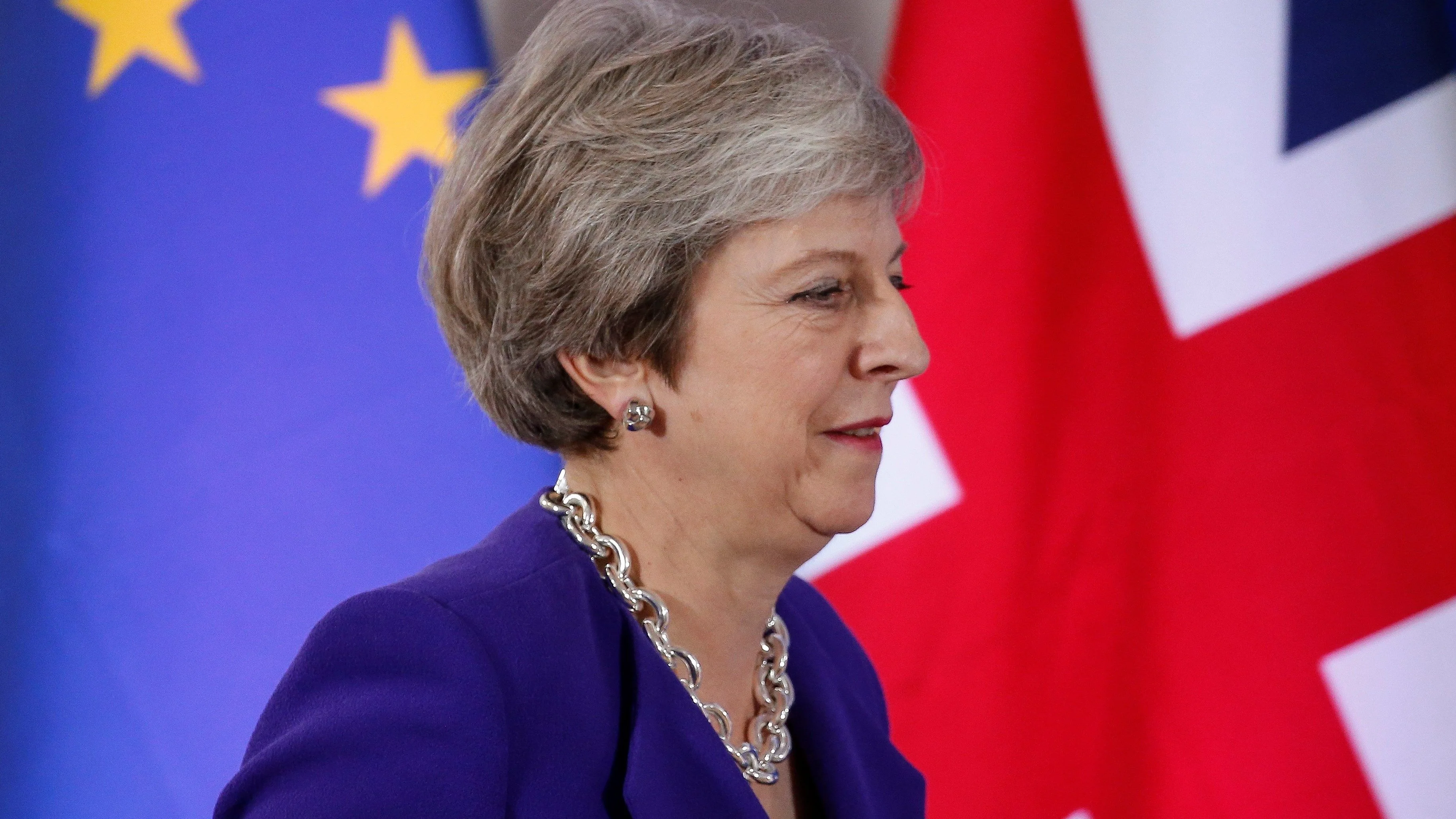 La primera ministra británica, Theresa May