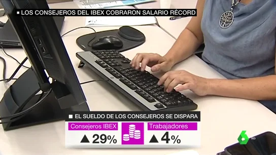 Subida de sueldos de los trabajadores del IBEX Subida de sueldos de los trabajadores del IBEX