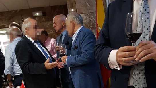 'Billy el Niño' en un evento de la Policía Billy el Niño