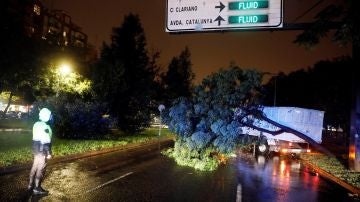 Fuerte temporal de lluvias que afecta a la Comunitad Valenciana