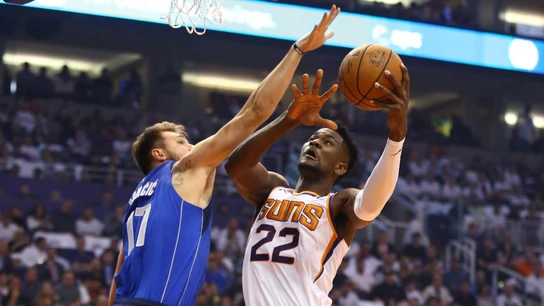 Luka Doncic, en acción ante los Suns Luka Doncic, en acción ante los Suns