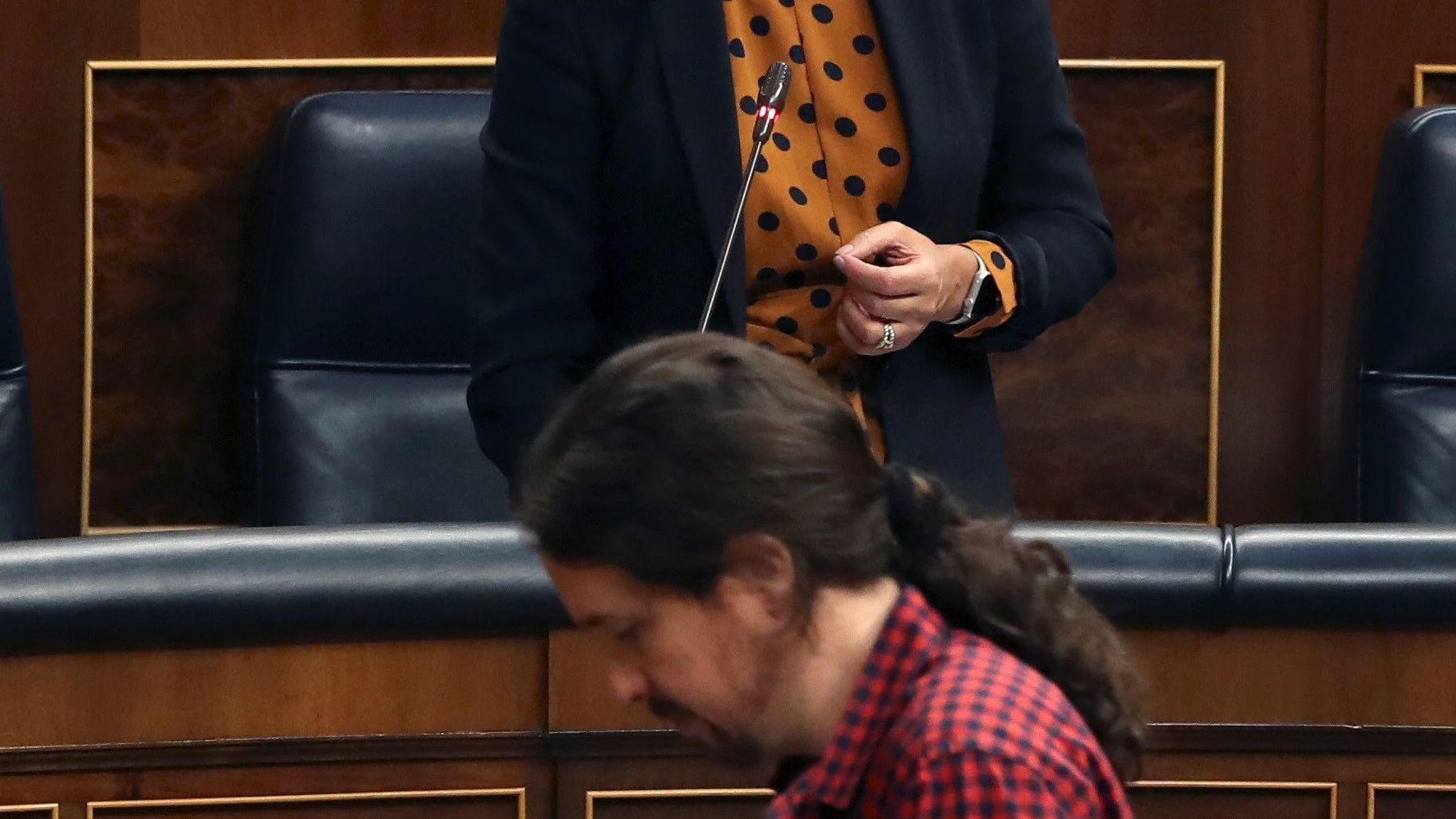 El líder de Podemos, Pablo Iglesias