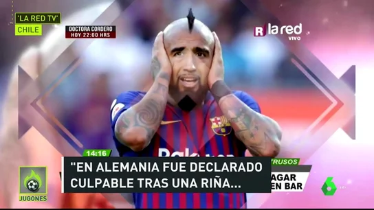 Arturo Vidal, multado con 800.000 euros por participar en un pelea en una discoteca alemana en 2017 Arturo Vidal, multado con 800.000 euros por participar en un pelea en una discoteca alemana en 2017