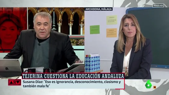 Antonio García Ferreras y Susana Díaz Antonio García Ferreras y Susana Díaz