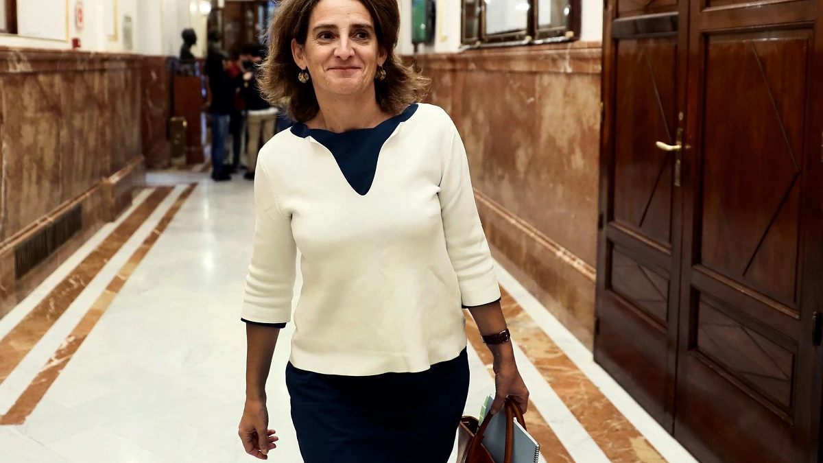 Teresa Ribera en el Congreso de los Diputados