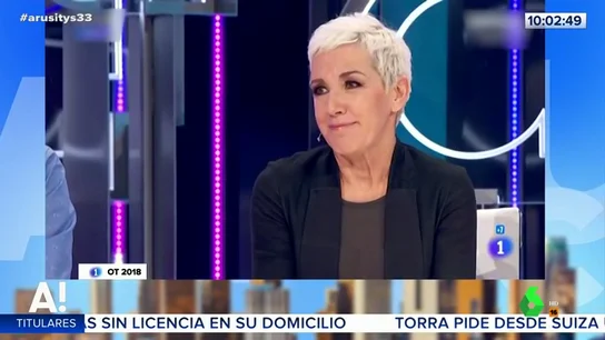 La "difícil noche" de Ana Torroja en OT La "difícil noche" de Ana Torroja en OT