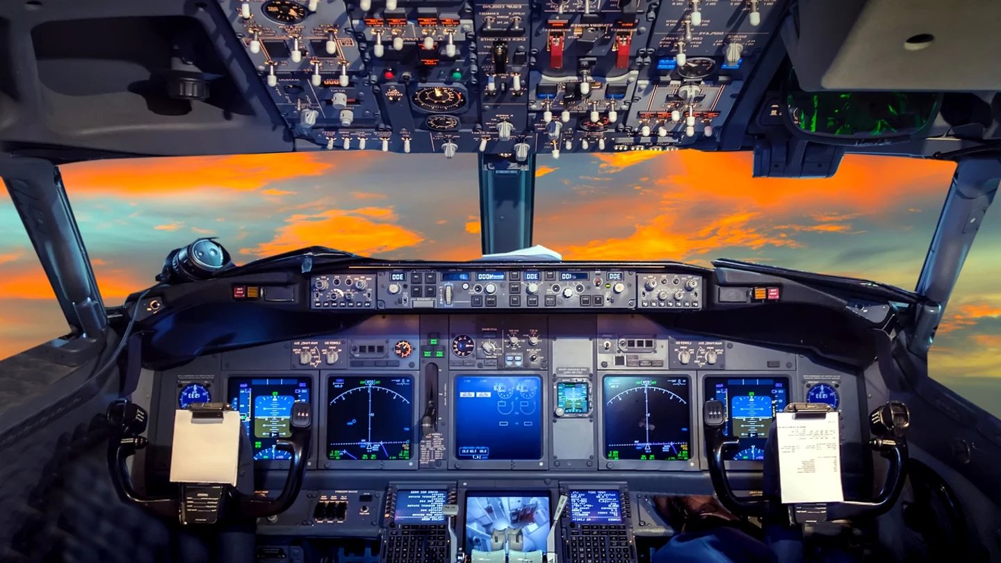 Cabina de avión Cabina de avión