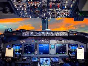 Cabina de avión Cabina de avión