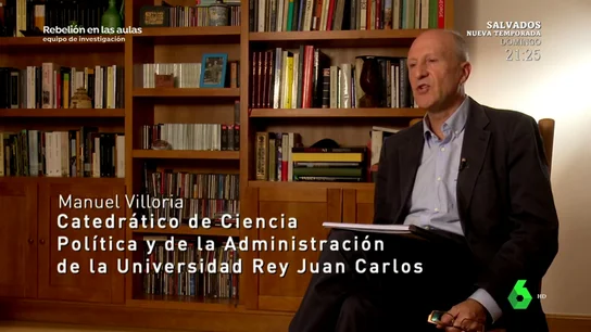 Manuel, catedrático del Instituto de Derecho Público: "Nunca participé. Álvarez Conde me incluyó en el listado por prestigio" Manuel, catedrático del Instituto de Derecho Público: "Nunca participé. Álvarez Conde me incluyó en el listado por prestigio"