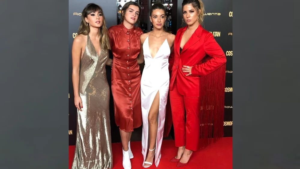 Amaia Romero en la alfombra roja de unos conocidos premios