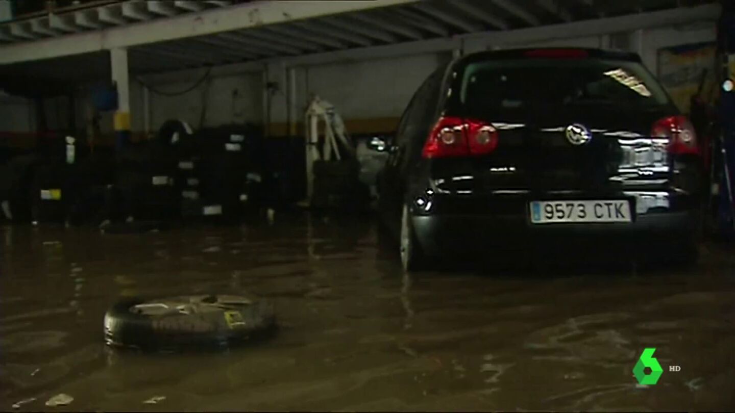 Inundaciones en un taller de Castell&oacute;n