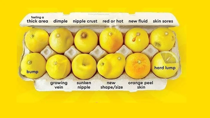 'Conoce tus limones': la guía para identificar las 12 señales visibles del cáncer de mama