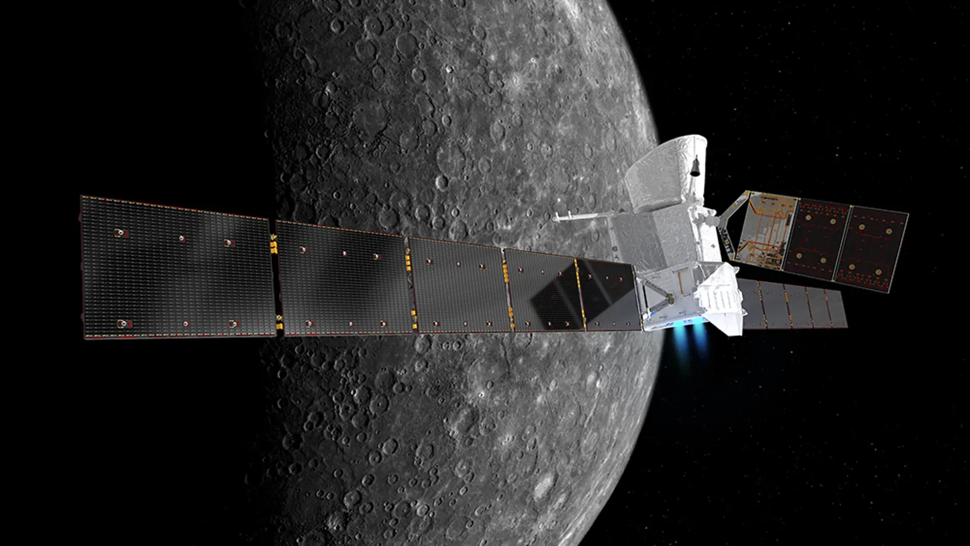 BepiColombo una mision europea para desvelar los secretos de Mercurio