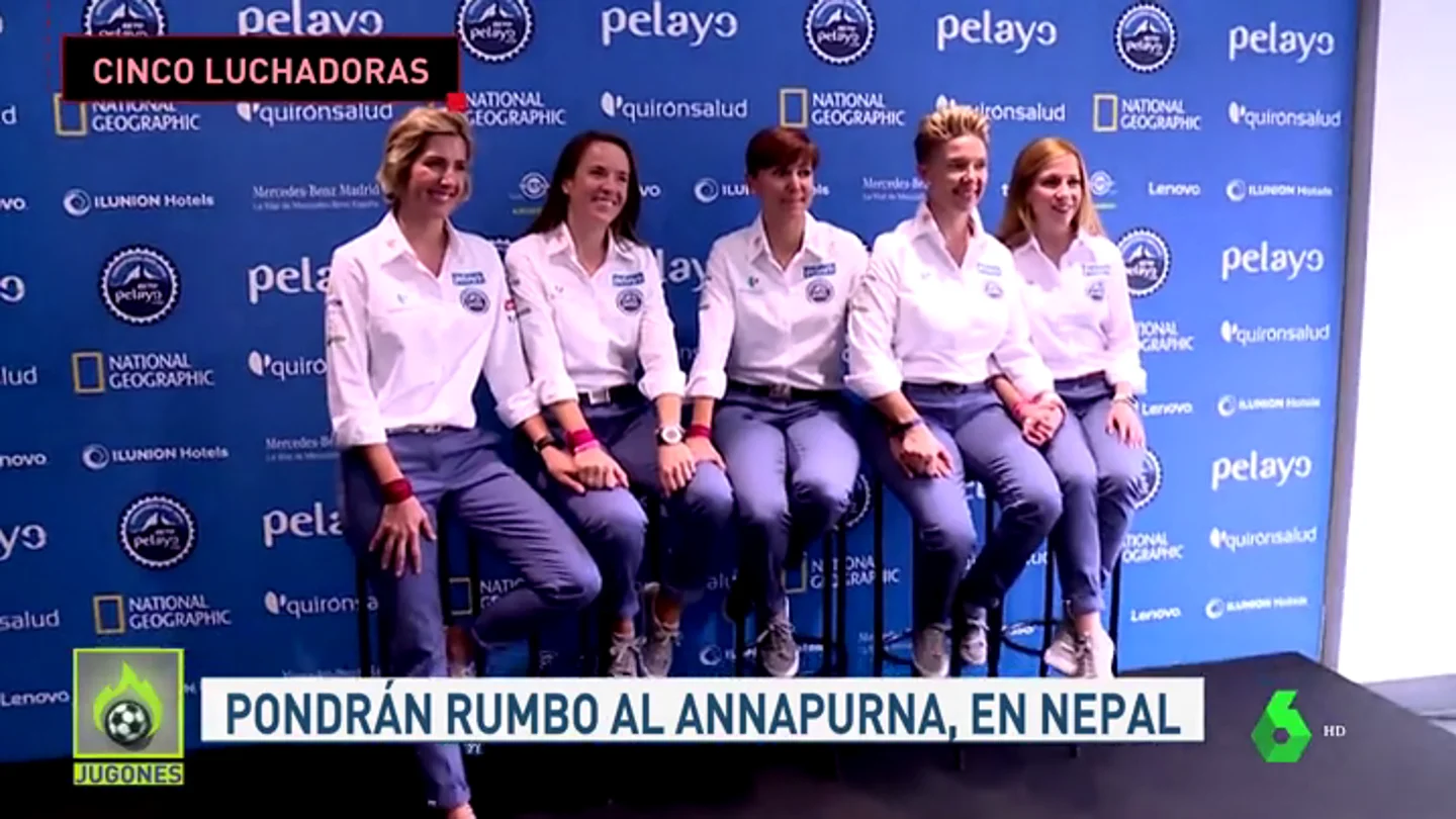 Pedaladas contra el cáncer de mama en el Annapurna: el increíble reto de cinco mujeres Pedaladas contra el cáncer de mama en el Annapurna: el increíble reto de cinco mujeres