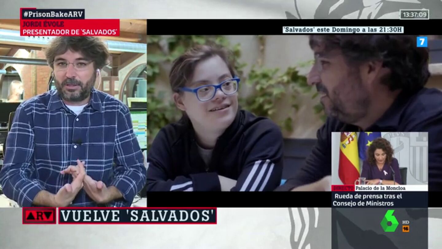 Jordi &Eacute;vole, en Al Rojo Vivo