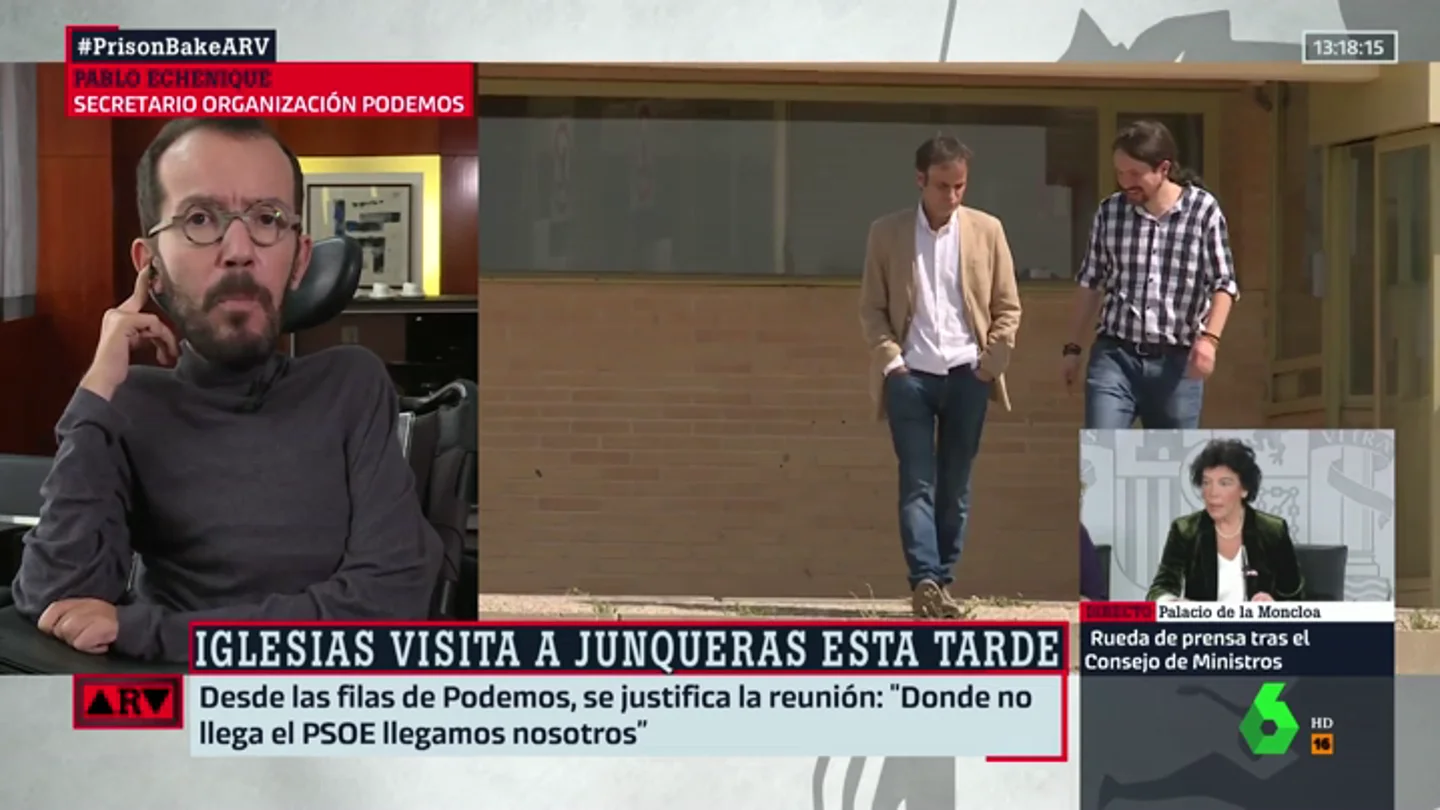 Pablo Echenique, en Al Rojo Vivo Pablo Echenique, en Al Rojo Vivo