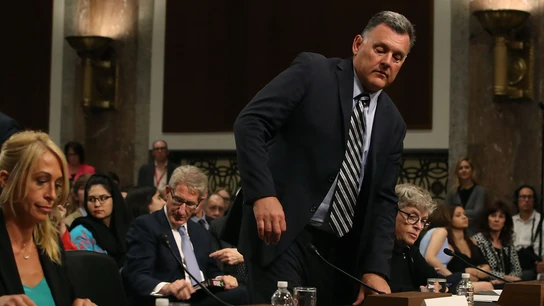 Steve Penny, en un momento de su declaración ante la comisión del Senado de EEUU Steve Penny, en un momento de su declaración ante la comisión del Senado de EEUU