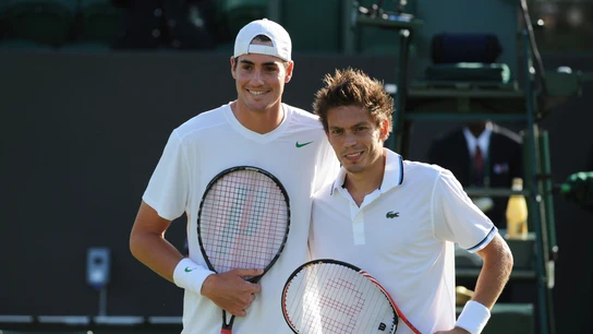 John Isner y Nicolas Mahut disputaron el partido más largo de Wimbledon John Isner y Nicolas Mahut disputaron el partido más largo de Wimbledon