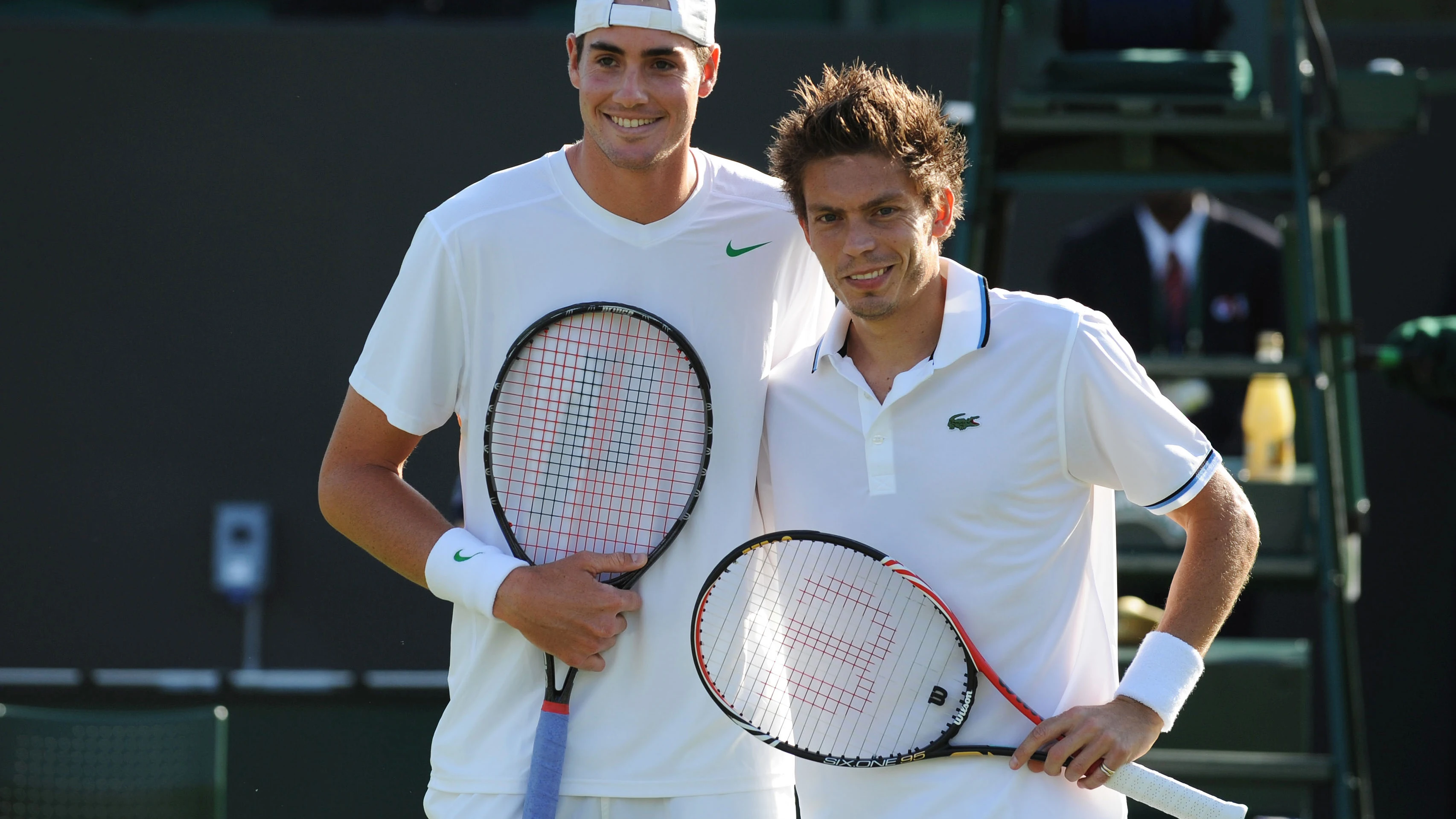 John Isner y Nicolas Mahut disputaron el partido más largo de Wimbledon