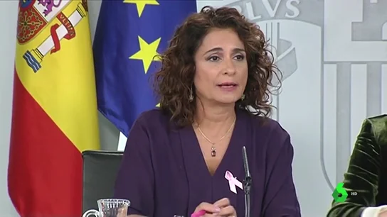 Imagen de la ministra de Hacienda Imagen de la ministra de Hacienda