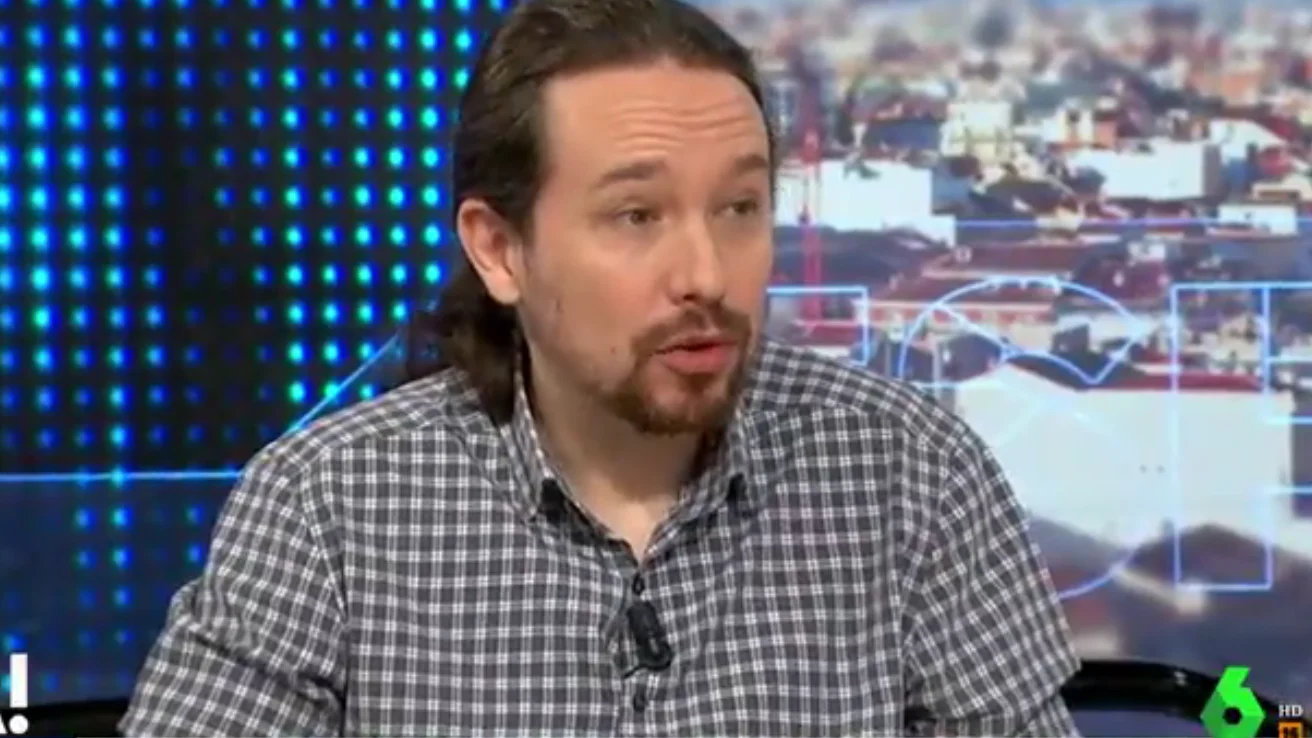 El líder de Podemos, Pablo Iglesias