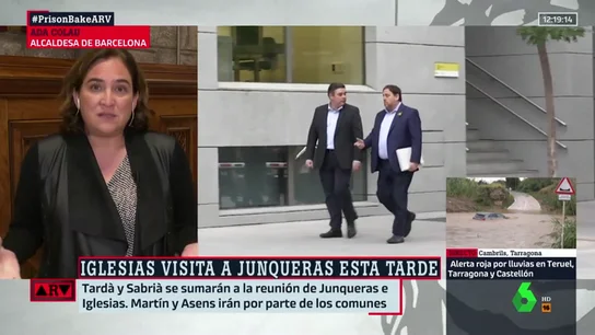 Ada Colau, en Al Rojo Vivo Ada Colau, en Al Rojo Vivo