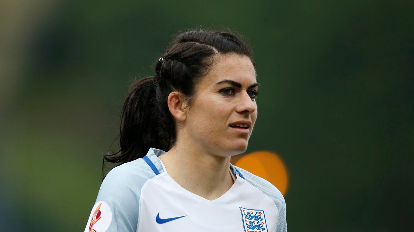 Karen Carney, durante un partido con la selecci&oacute;n inglesa