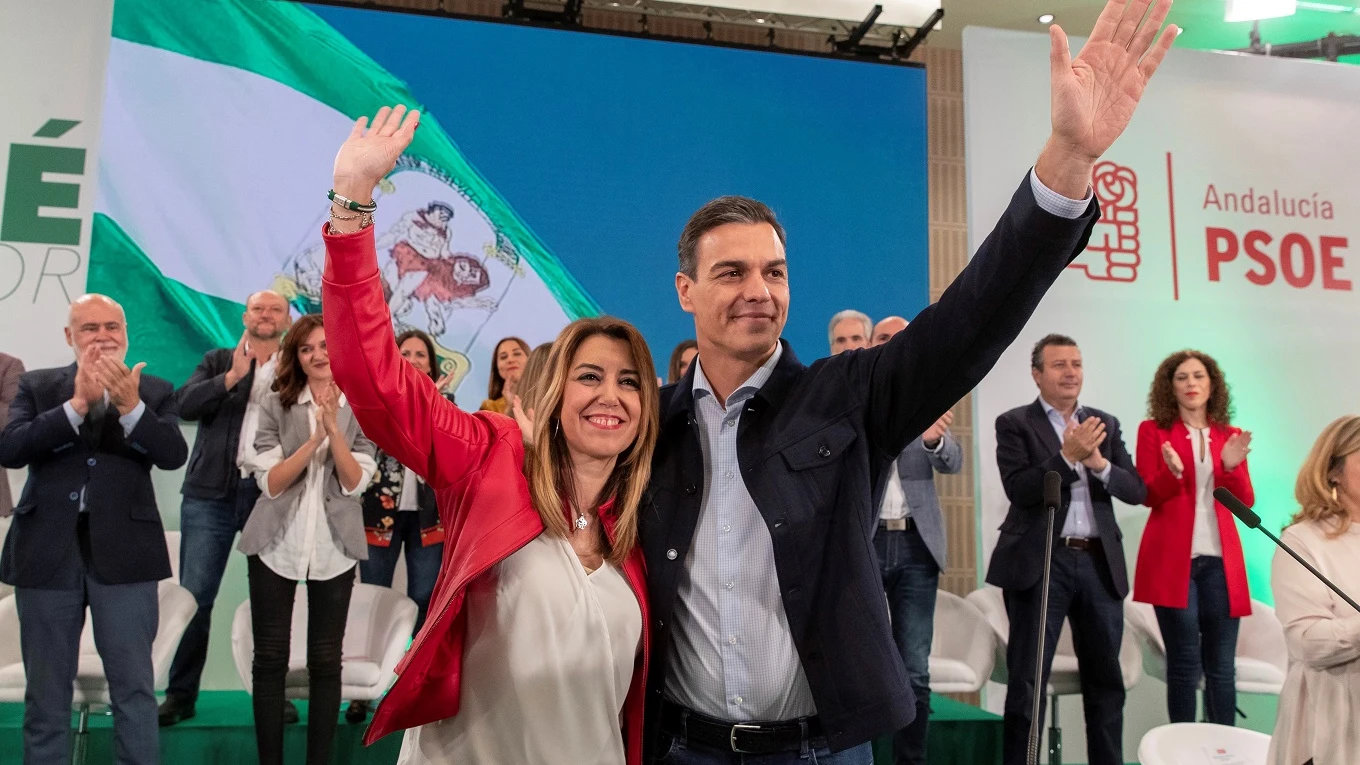 Pedro Sánchez y Susana Díaz