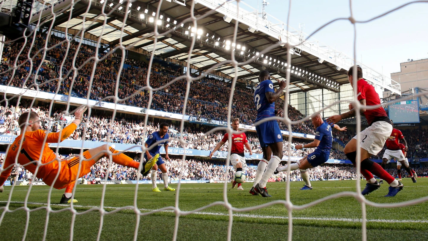Barkley marca un gol al Manchester United Barkley marca un gol al Manchester United