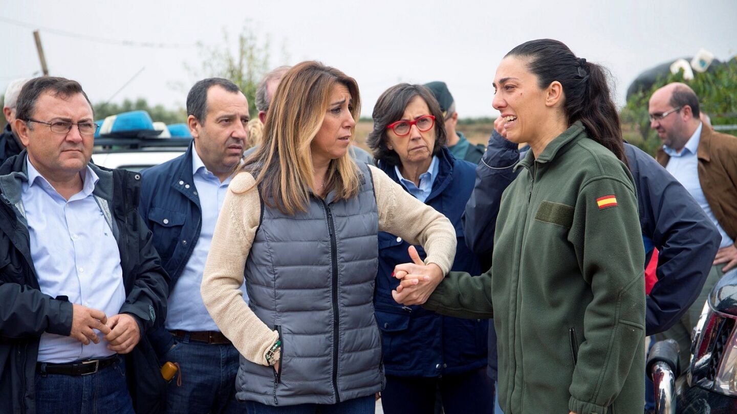 Susana D&iacute;az desplazada a la comarca de Antequera, en M&aacute;laga