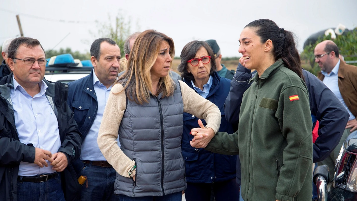 Susana Díaz desplazada a la comarca de Antequera, en Málaga Susana Díaz desplazada a la comarca de Antequera, en Málaga