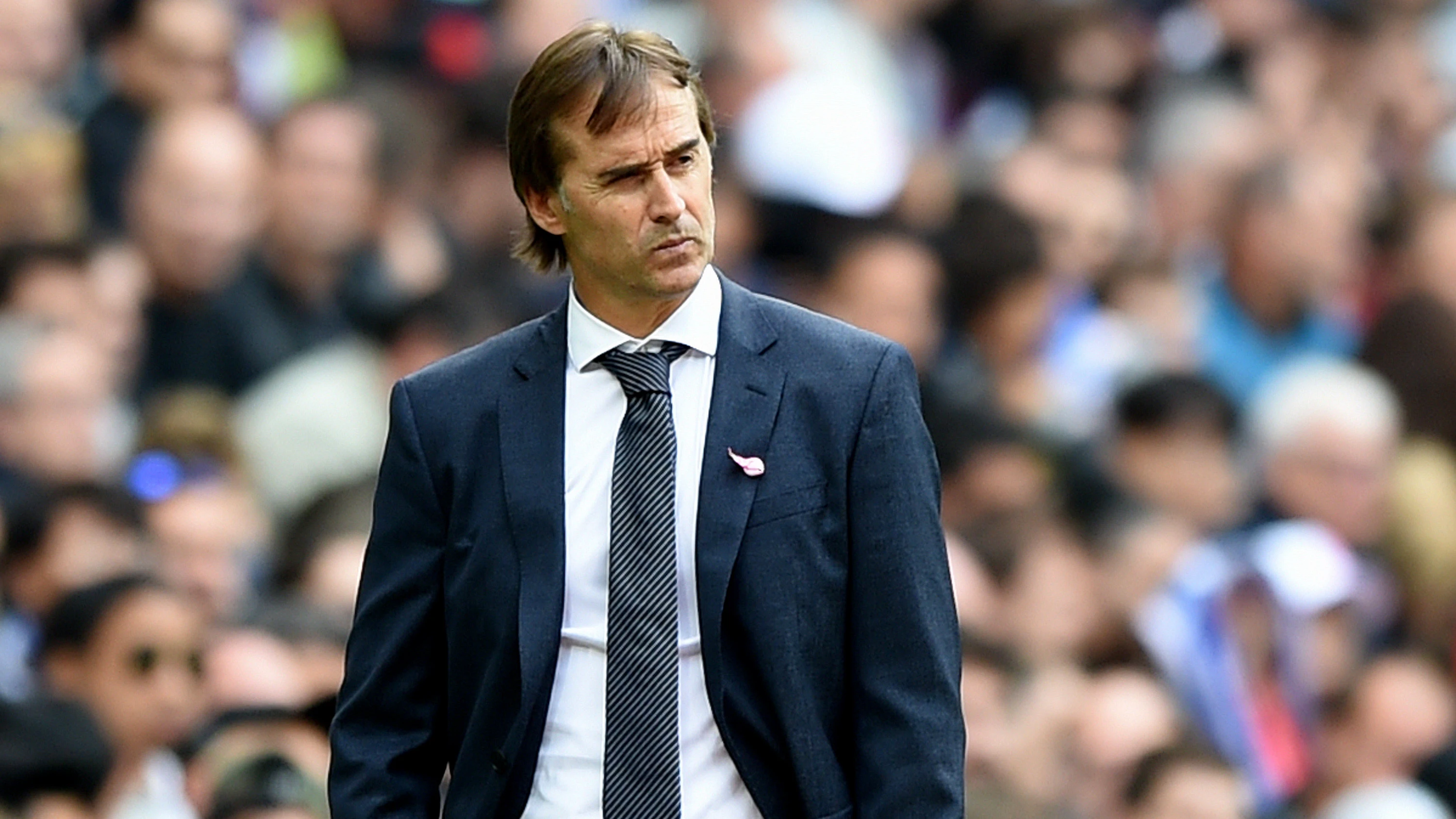 Lopetegui, durante el partido contra el Levante