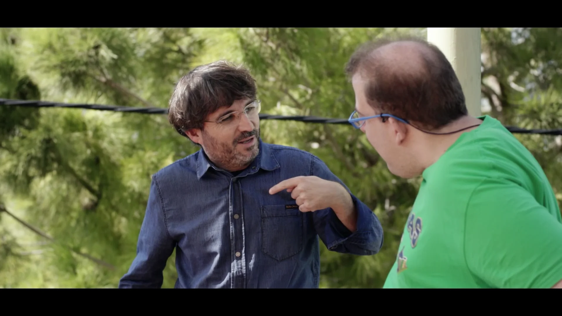 Jordi Évole y Jesús, actor de Campeones