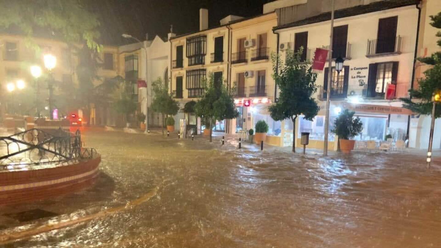 Campillos inundado