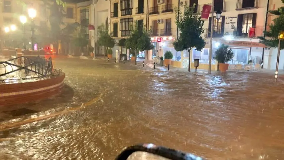 Campillos inundado