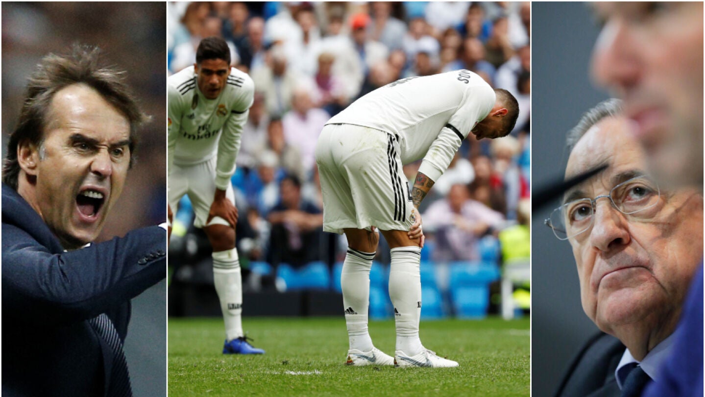 El Real Madrid, ante su peor momento de la temporada