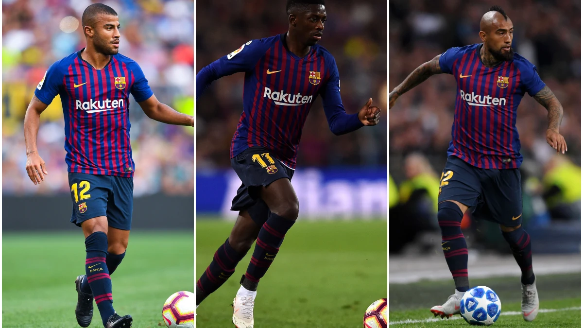 Rafinha, Dembelé y Vidal