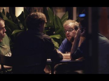 Los actores de Campeones, con Jordi Évole Los actores de Campeones, con Jordi Évole