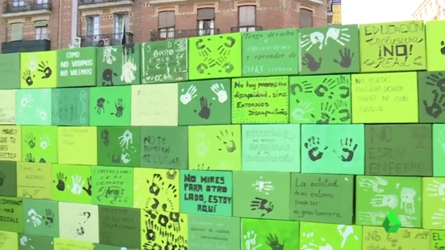 Muro por la inclusi&oacute;n de las personas con discapacidad