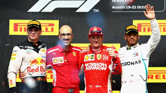El podio del GP de EEUU El podio del GP de EEUU