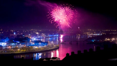 Los seres sobrenaturales y las almas de los muertos toman Derry-Londonderry