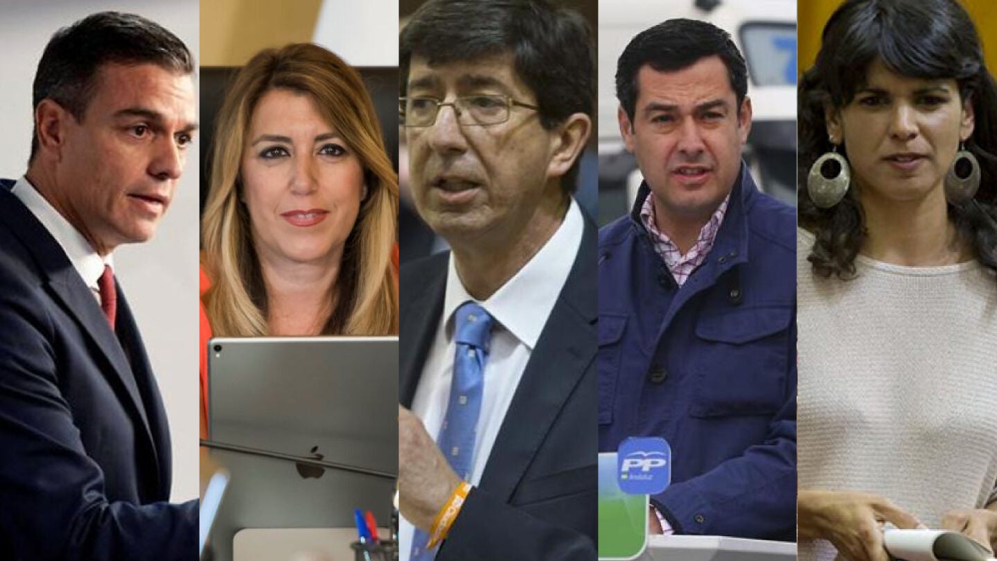 Imagen de los pol&iacute;ticos que han mostrado sus condolencias por el bombero muerto en Campillo 