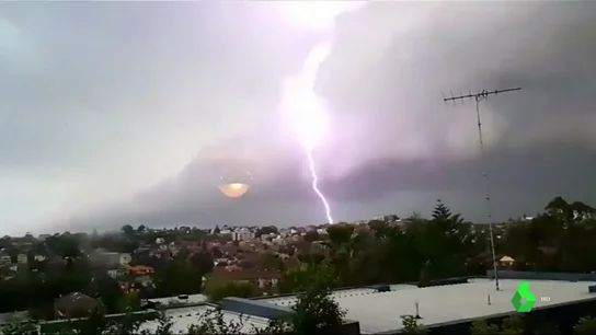 Tormenta eléctrica en Australia Tormenta eléctrica en Australia
